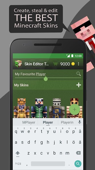 Skin Editor for Minecraft/MCPE 2.70 APK + Mod (Unlimited money) for Android