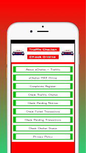 Traffic E - Challan Check Pay