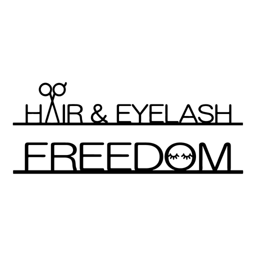 HAIR&EYELASH FREEDOM logo