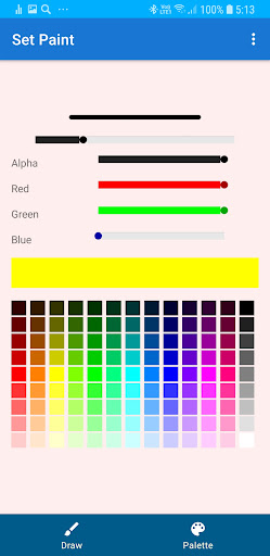 Android application SimpleDraw screenshort