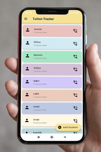 Tuition Tracker Screen 2
