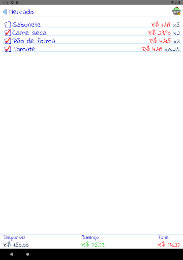 Minha Lista - Lista de compras