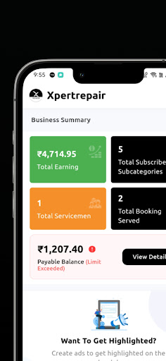 Xpertrepair Provider Screenshot