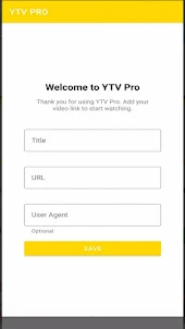 YTV Player Pro - Advice