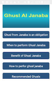 Ghusl Janabat – major ablution 1