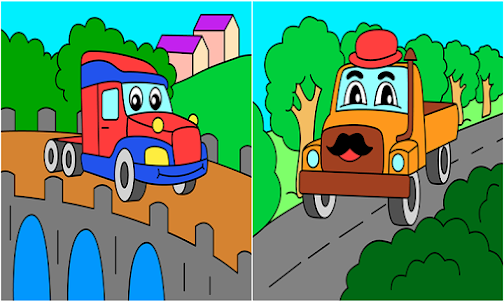Pintura de coches para niños