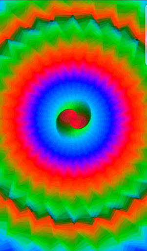 Screenshot of Hypnotic Mandala Wallpaper