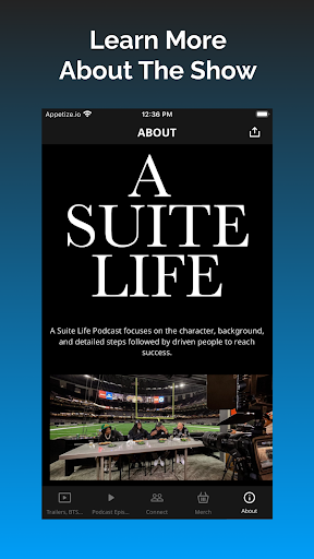Android application A SUITE LIFE screenshort