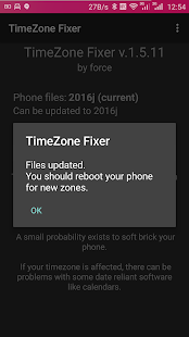 TimeZone Fixer (ROOT) Screenshot