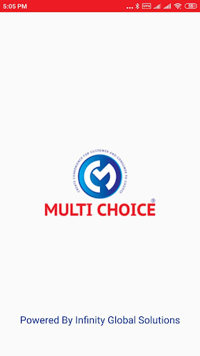 Android application Multi Choice screenshort
