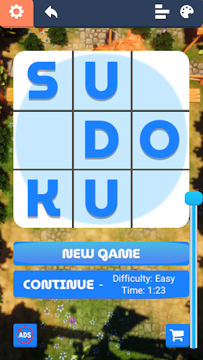 Android application Sudoku 3D screenshort