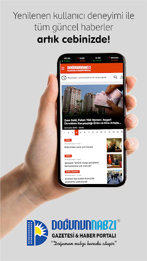 Android application Doğunun Nabzı screenshort
