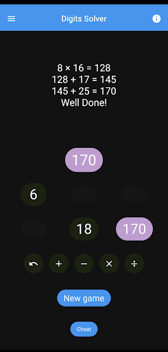 Digits Solver Screen 3
