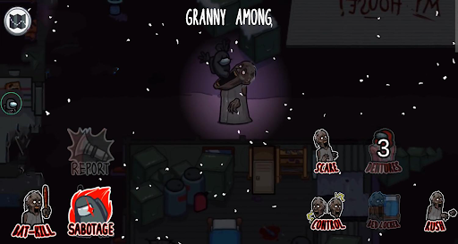 Among Us Granny Mod Role Among MOD screenshots 4