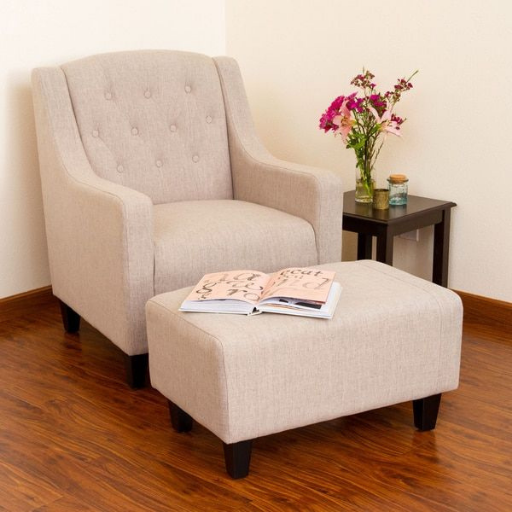 Chair with Ottoman logo