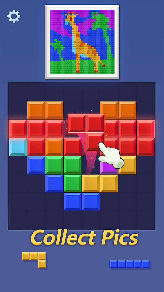 #6. Pixels Blast:Block Survival (Android) Av: TimelineTec