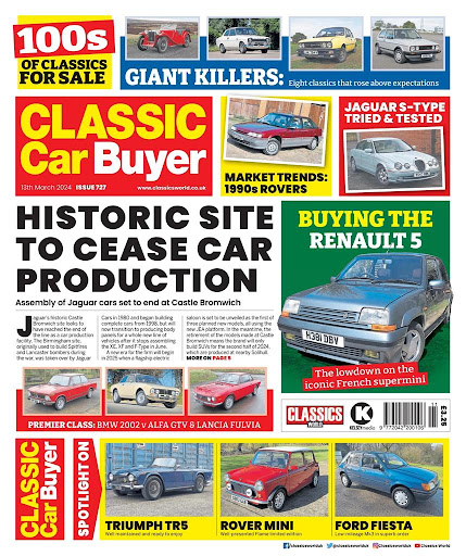 Screenshot of Classic Car Buyer