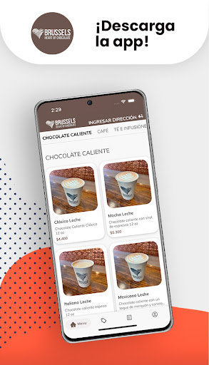 Android application Brussels Heart of Chocolate screenshort