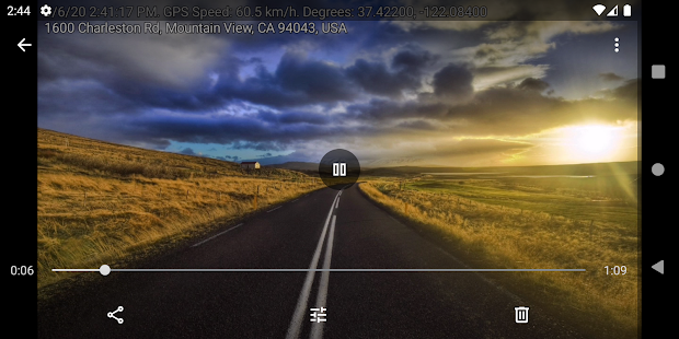 Droid Dashcam - Video Recorder Screenshot