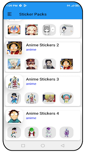 Super Power Anime Stickers - Apps on Google Play