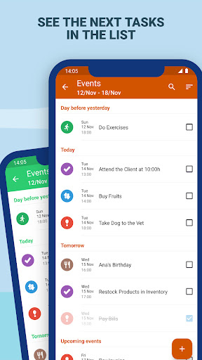 Android application Task Agenda: Calendar & Alerts screenshort