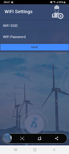Android application GridWatch Commissioner screenshort