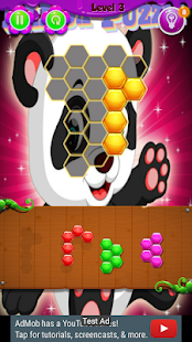 Panda Hexagon Blocks