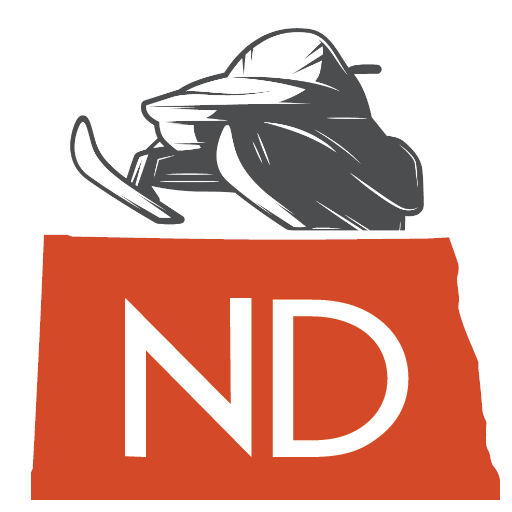 Snowmobile North Dakota logo