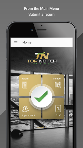 Android application Top Notch Tax Services screenshort