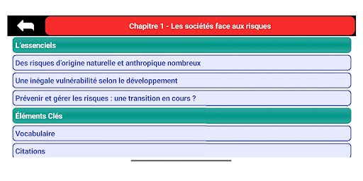 Révision Géographie 2nde Screen 2