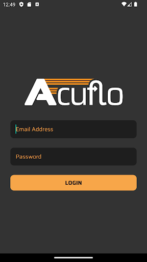 Android application Acuflo screenshort