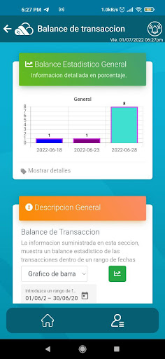 Android application Negocio 360 screenshort
