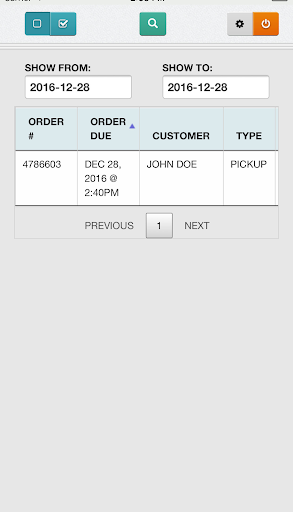 Chinese Menu Online Orders Screen 2