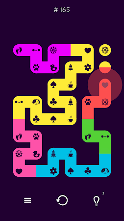 Game screenshot Fill Multicolor - Dots puzzle hack
