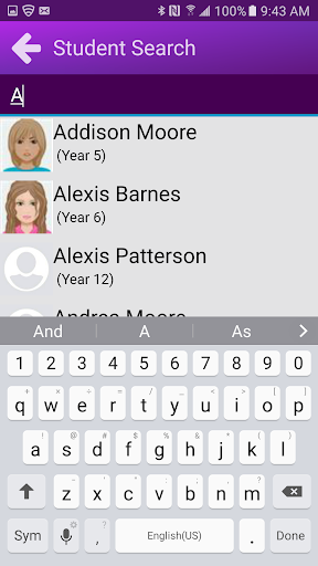 OneSchool New Zealand NZ App Screen 2