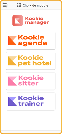 Android application Kookie Manager screenshort