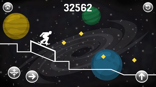 Android application Skate The Line Rail Grind Fun screenshort