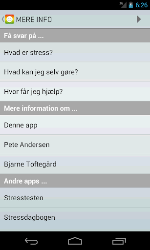 Stress af Screen 3