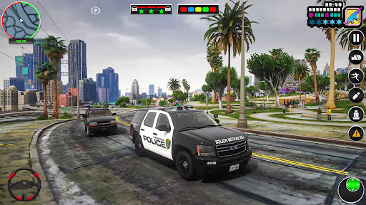 NYPD Police Car Chase Cop Sim Screen 3