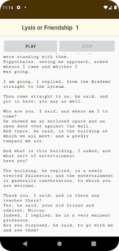 Plato [Book] Screen 3