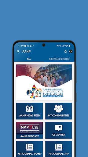 Android application AANP Mobile screenshort