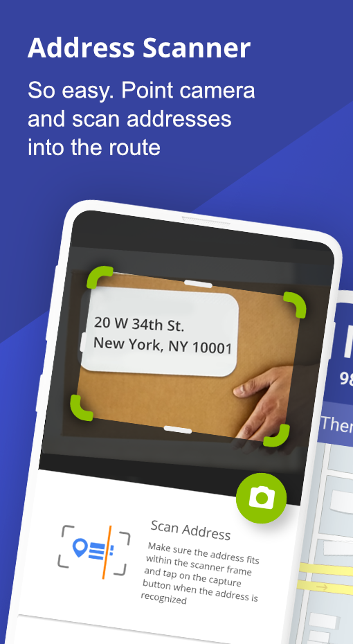 Android application Route4Me Route Planner screenshort