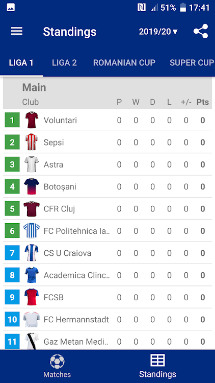 Live Scores For Liga 1 Romania 2020 2021 By Live Scores Apps Android Apps Appagg