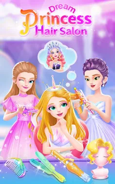 Princess Dream Hair Salon - Screenshot 1