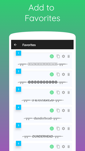 Nickname Generator & Symbols Screen 2