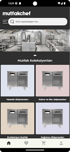 Android application Mutfak Chef screenshort
