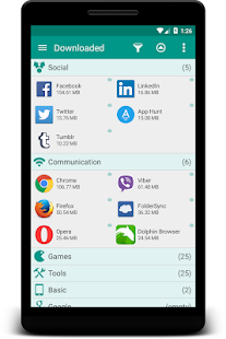 Glextor App Manager & Folder Organizer Screenshot