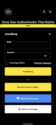 Chok Dee Thai Küche Screen 2