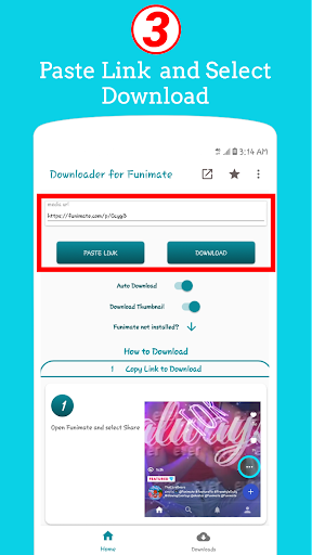 Lite Video Downloader for Funi Screen 3