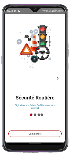 Trafic Data Collect Screen 3